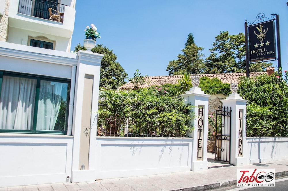 Hotel & Apartments Villa Linda Джардини Наксос Екстериор снимка